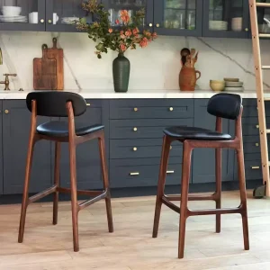 Austin Leather Bar Stool