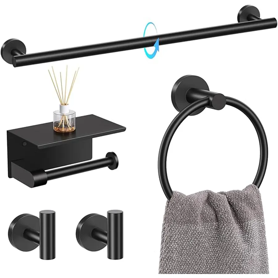 Bathroom Towel Bar Holder
