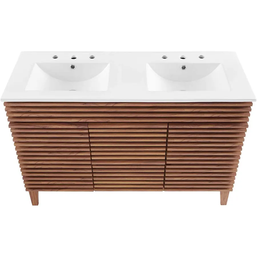 Double Sink Bathroom Vanity Cabinet