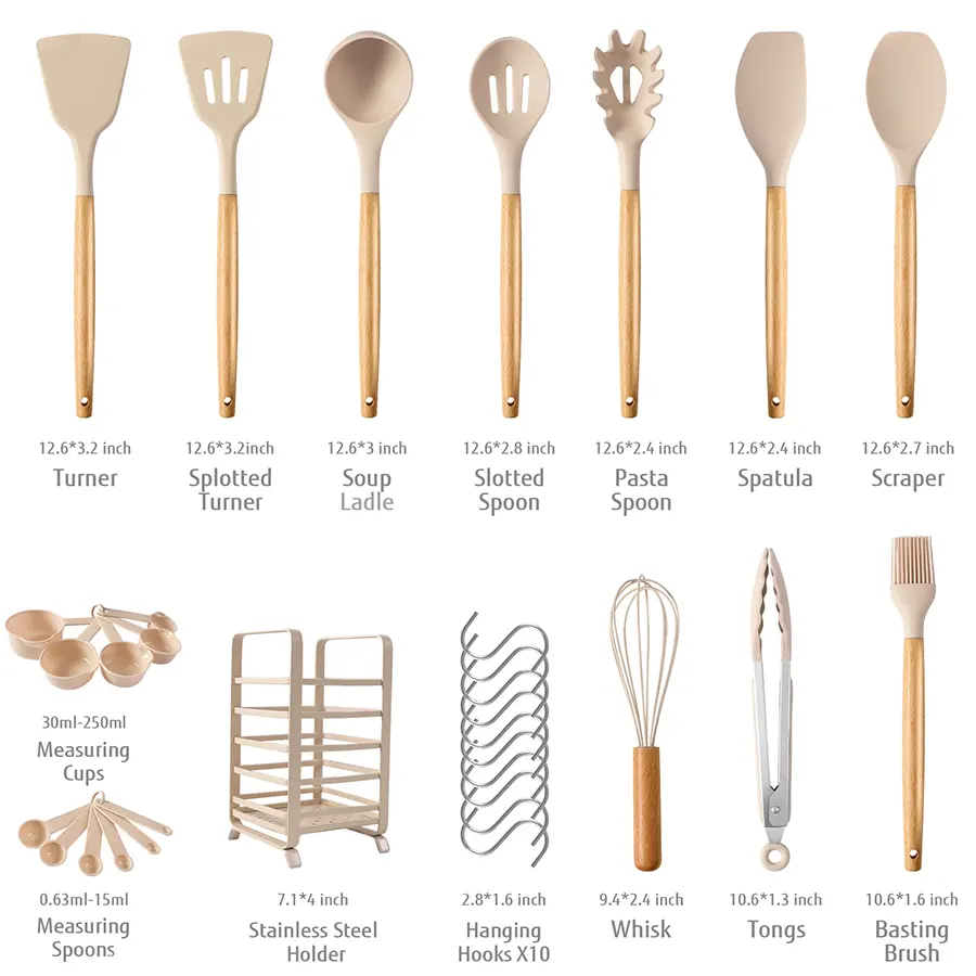 Heat-Resistant Nonstick Cookware Set