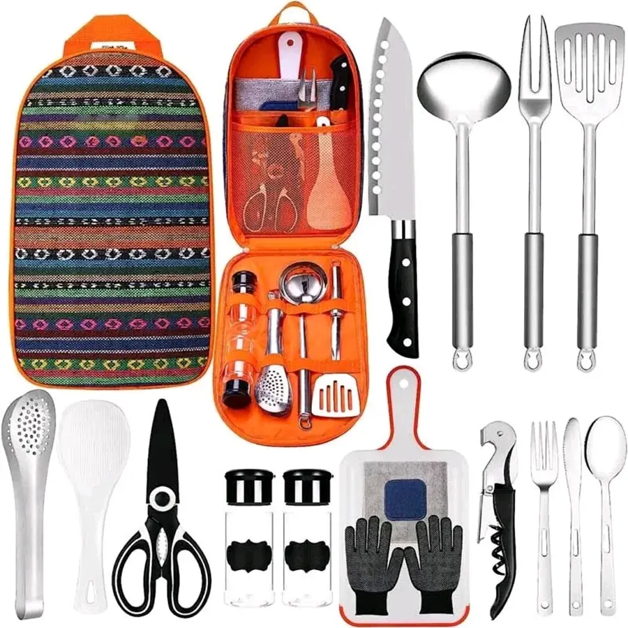 Kitchenware Cookware Equipment Out-Indoor Gear Kit