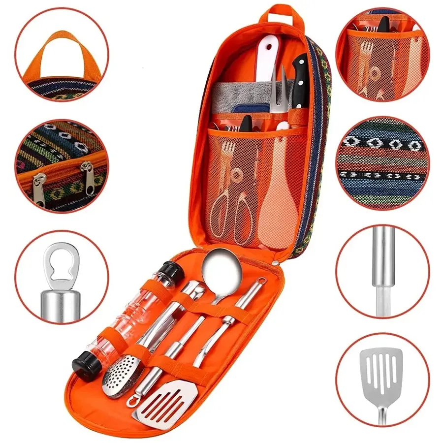 Kitchenware Cookware Equipment Out-Indoor Gear Kit