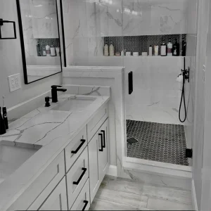 RTA Bathroom Vanity Sink Base, Shaker Bathroom Cabinet Base