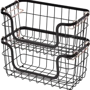 stackable metal wire