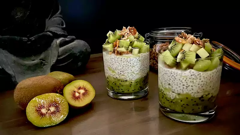 Kiwi Chia Pudding