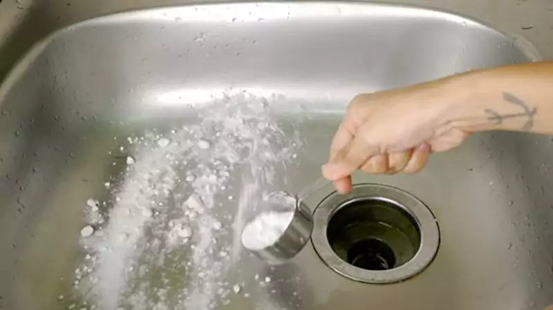 Baking Soda on Sink