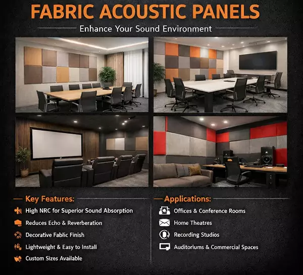 Fabric Acoustic Panelss