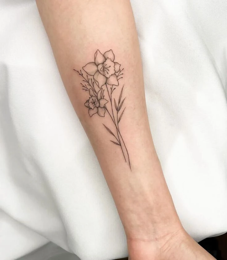 Daffodil Tattoo