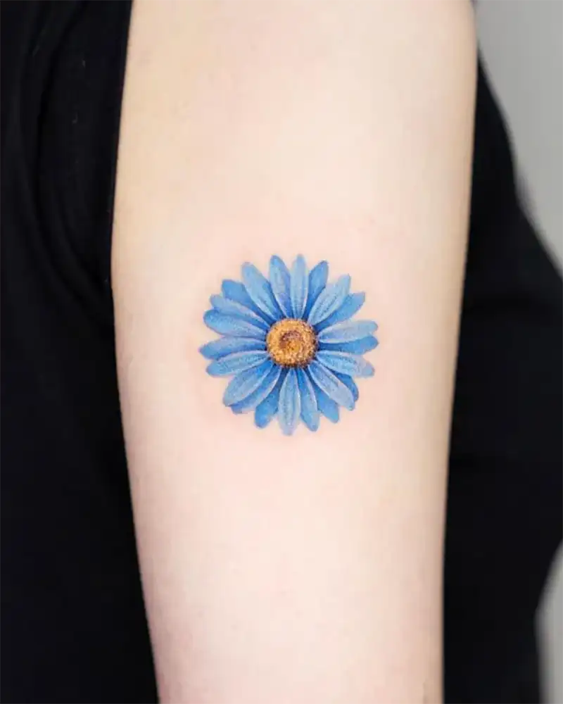 Daisy Flower Tattoo