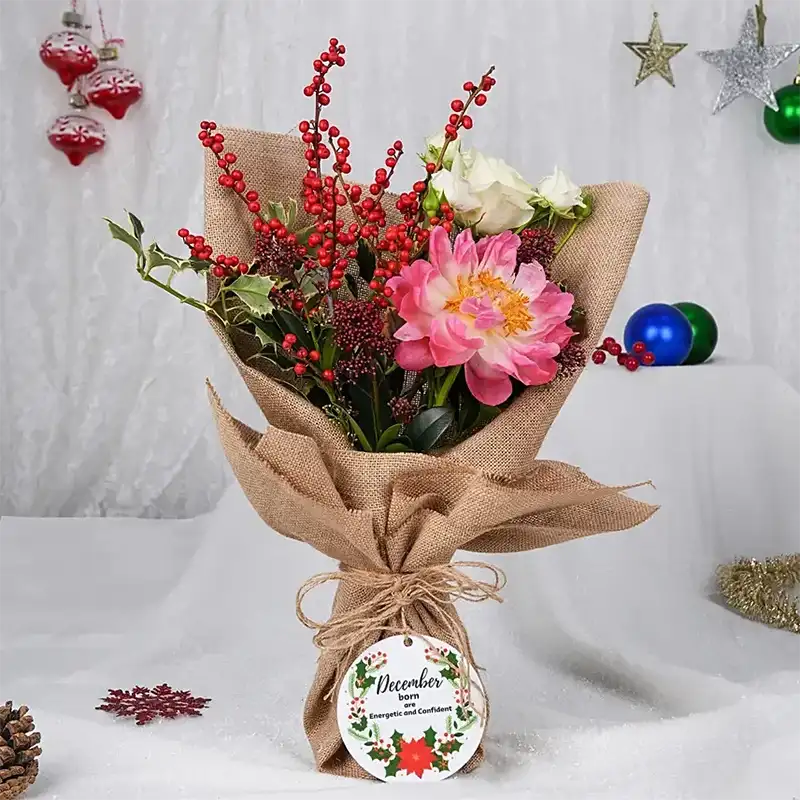 December Flower Bouquet