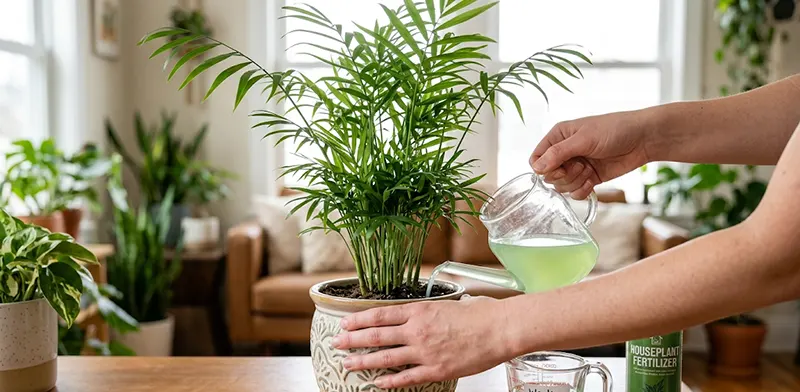 Fertilizing Parlor Palm
