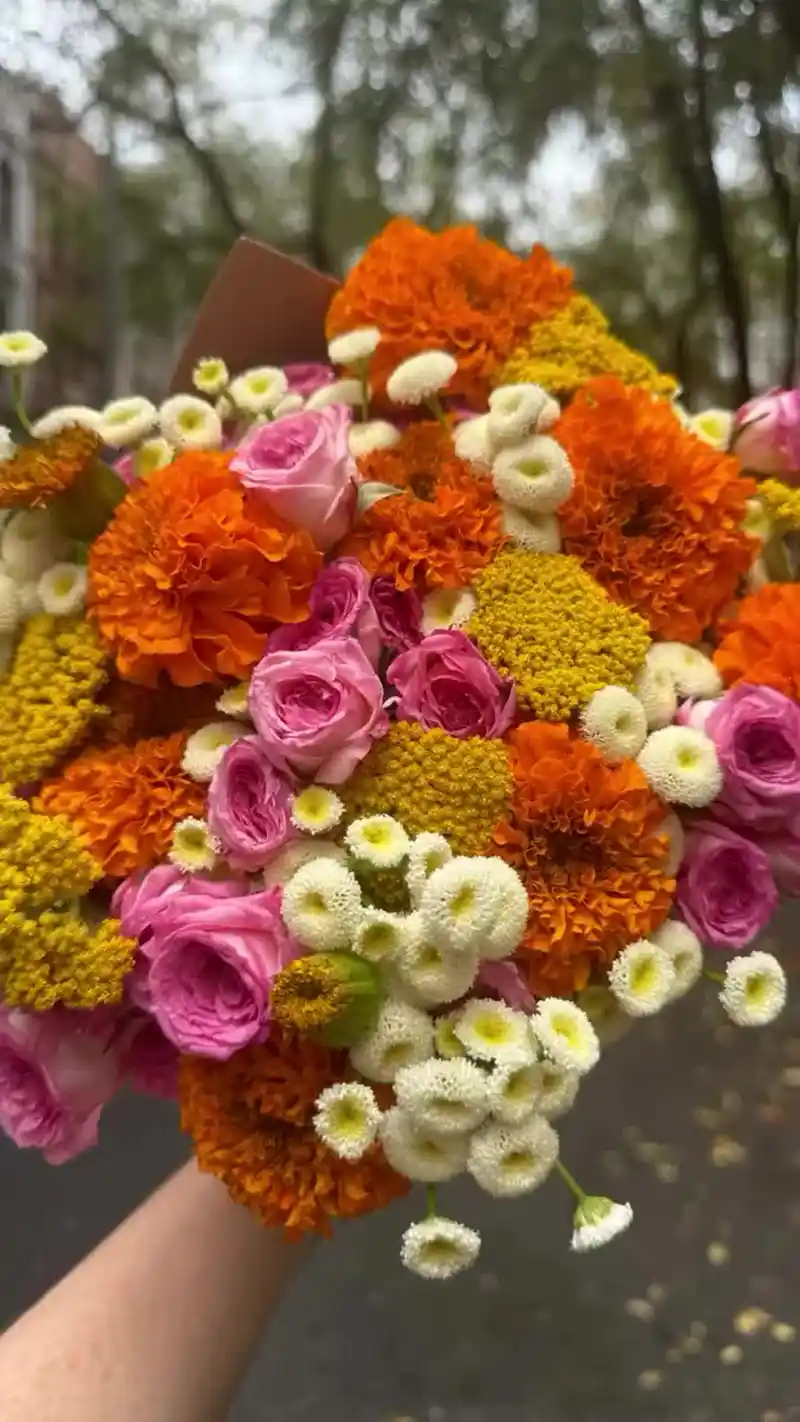 Marigold Flower Bouquet