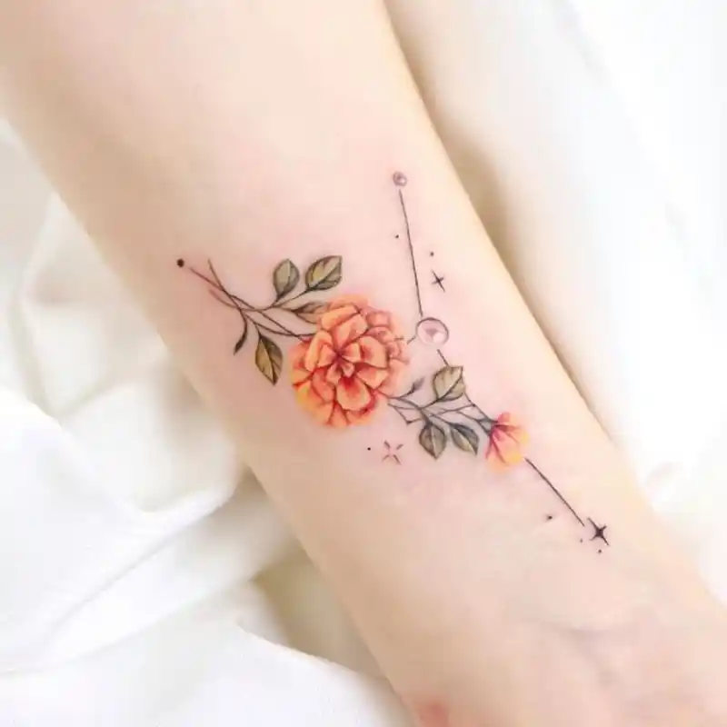 Marigold Flower Bouquet