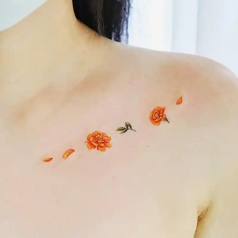 Marigold Flower Bouquet
