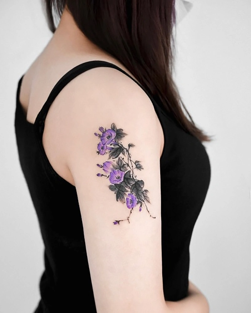 Morning Glory Tattoo