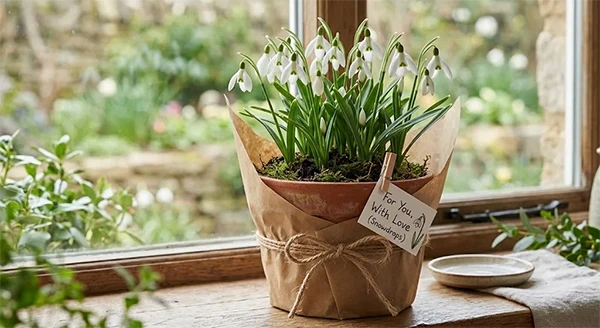Snowdrop Potted Plant Gift