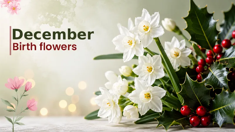 december birth flowers