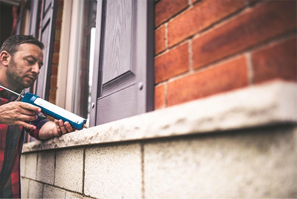 Exterior caulking