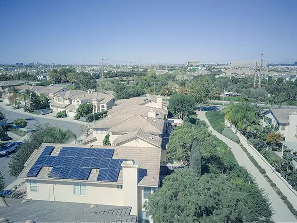 House With Solar Panels