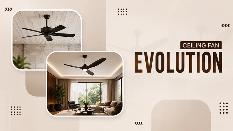 How Ceiling Fans Evolved from Basic Fixtures Into Design Statements