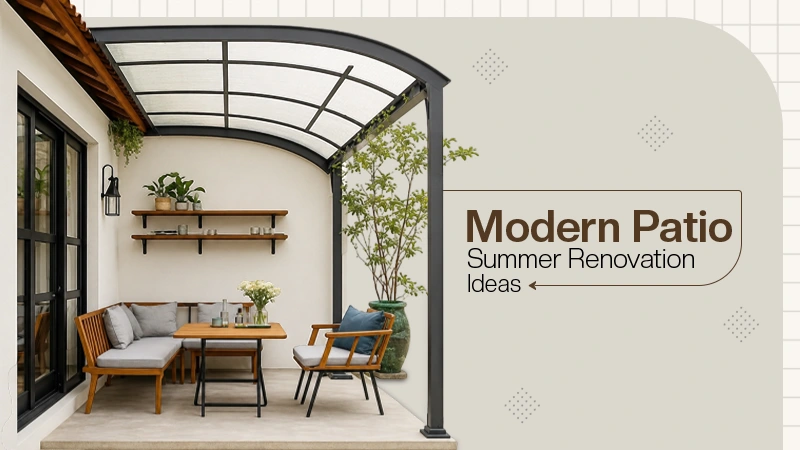 Modern Patio Renovation