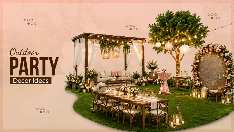 Outdoor Party Decor