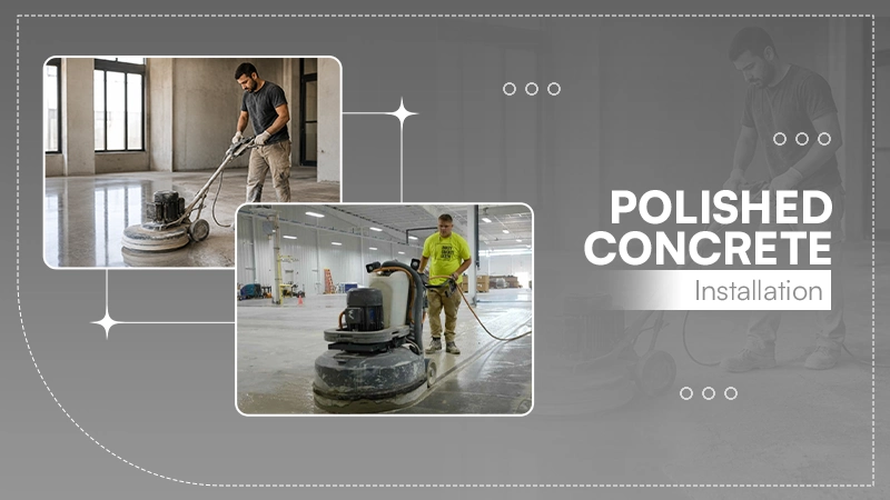 Polished Concrete Install