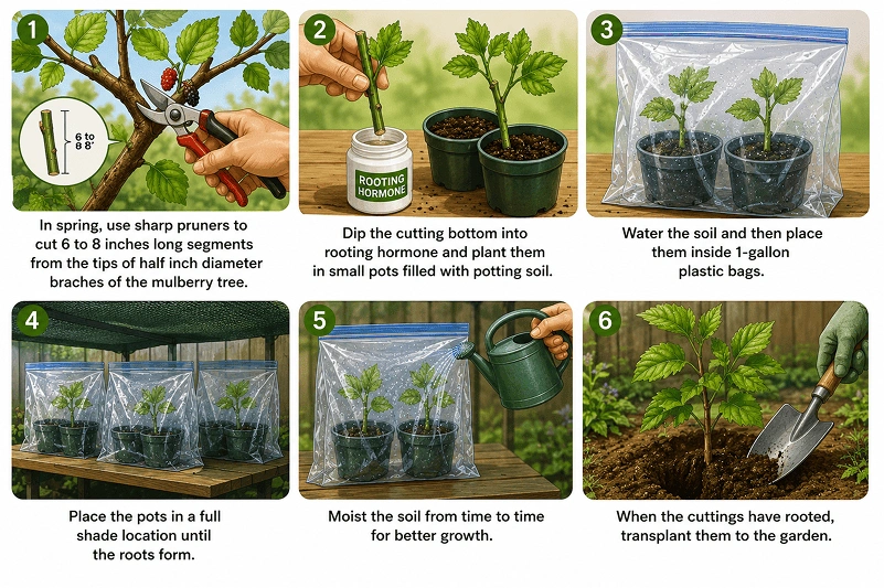 Propagating Mulberry Trees