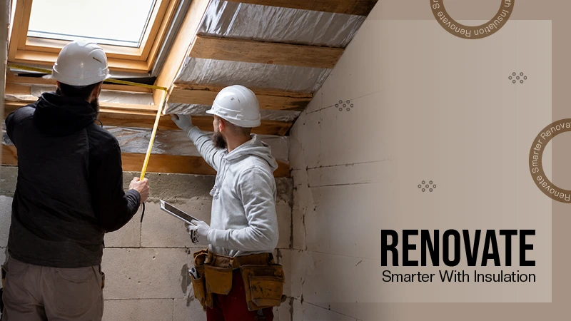 Renovate Smarter With Insulation