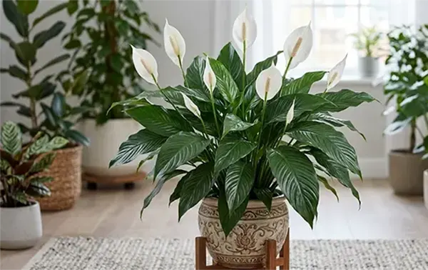 Spathiphyllum wallisii 'Mauna Loa'Source