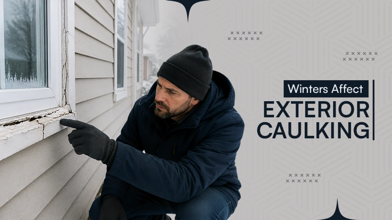 Winters Affect Exterior Caulking
