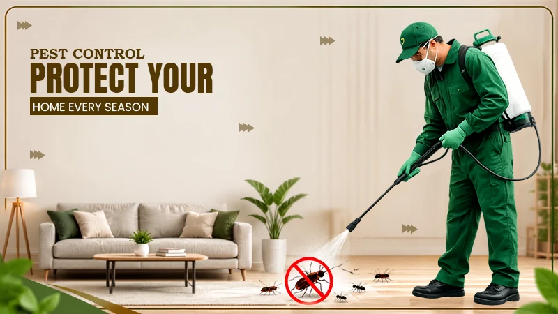 pest control protects your home through every season
