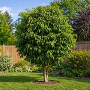 Coffee tree in garden