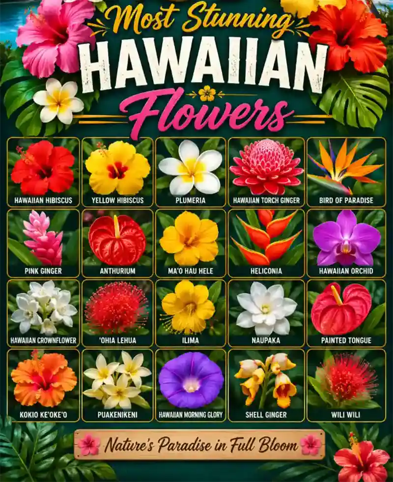 Hawaii Flowers 