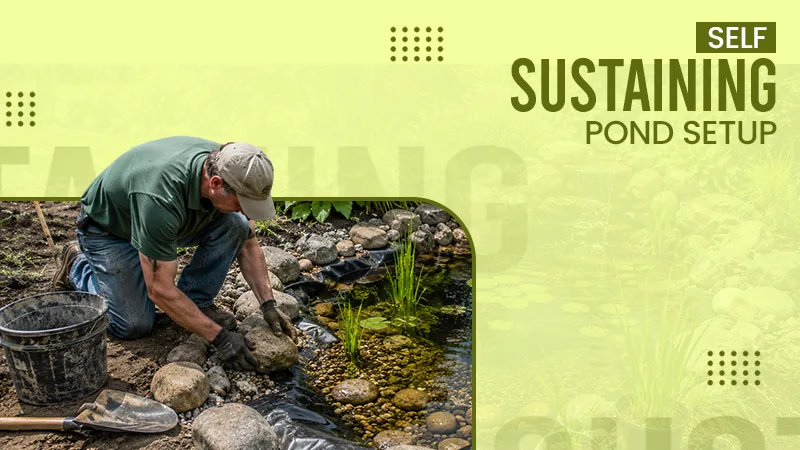 Setting Up a Pond That Takes Care of Itself