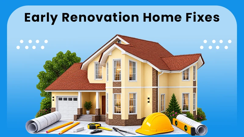 early renovation home fixes tips