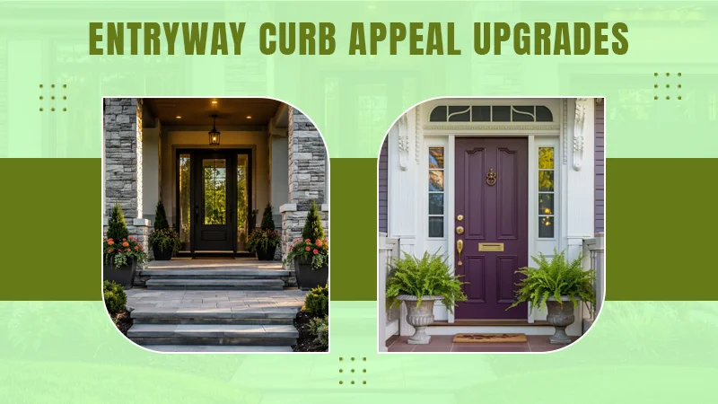 entryway curb appeal upgrades
