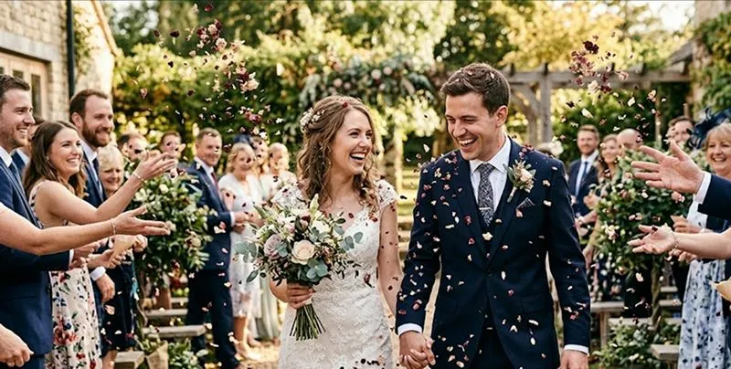 Dried Roses Handmade Confetti