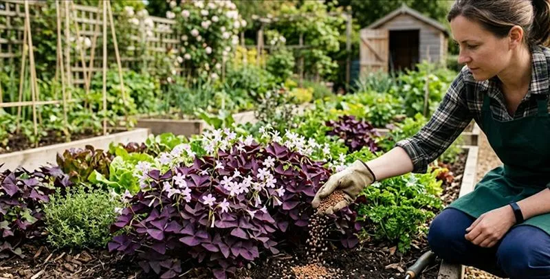 Feeding Shamrock Plant