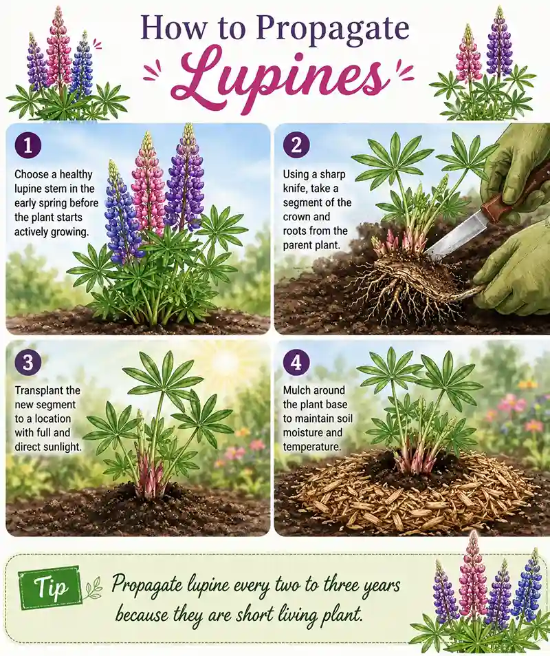 Lupin Propagating Steps