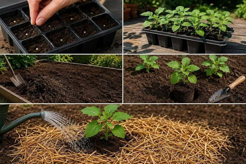 Planting Ground Cherries