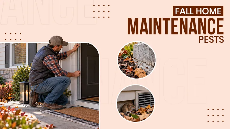 Fall Home Maintenance: Protecting Your Interior and Exterior Spaces from Seasonal Pests