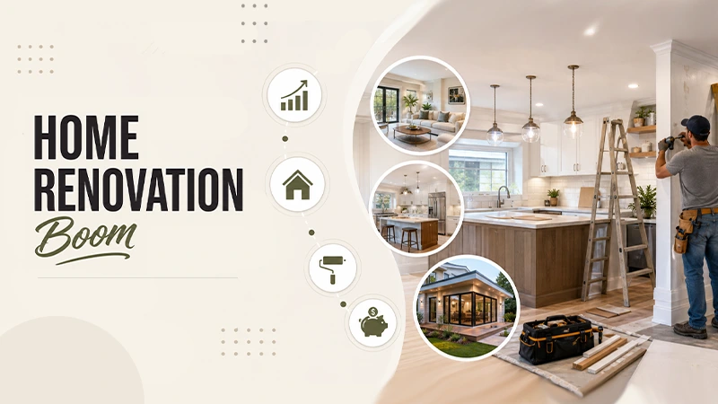 What's Behind Home Renovation Boom