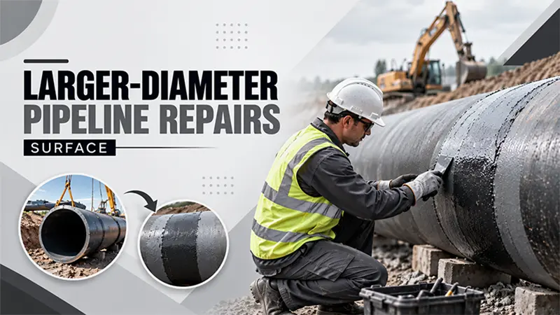 How Large-Diameter Pipeline Repairs Can Be Completed With Less Surface Damage