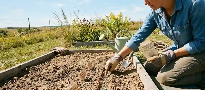Bluestem Grass Planting