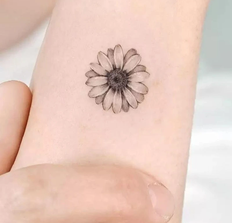 Daisy Flower Tattoo