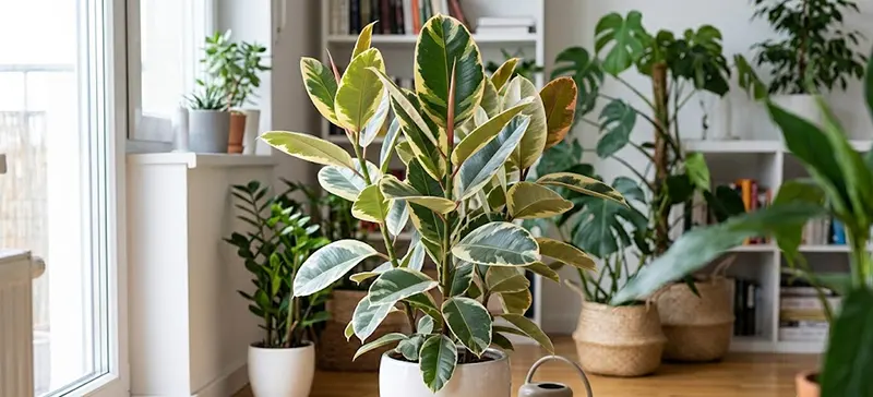 Ficus elastica 'Tineke'