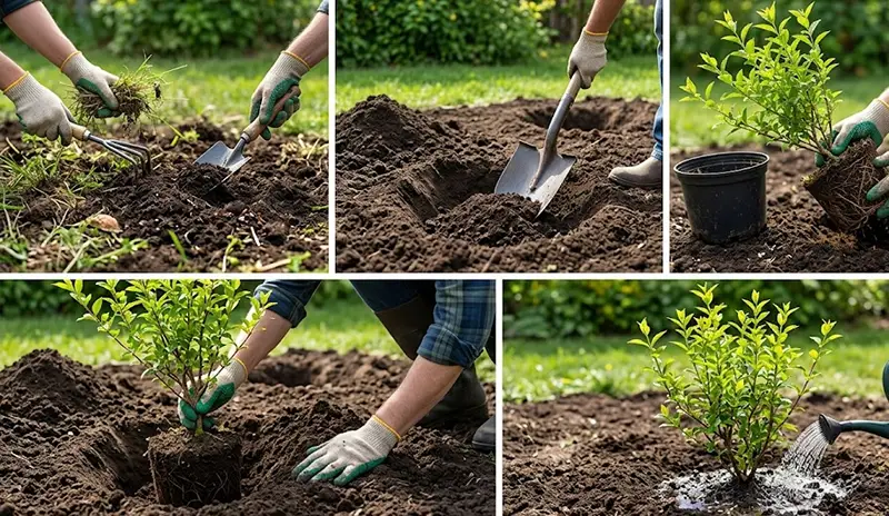Golden Bells Planting