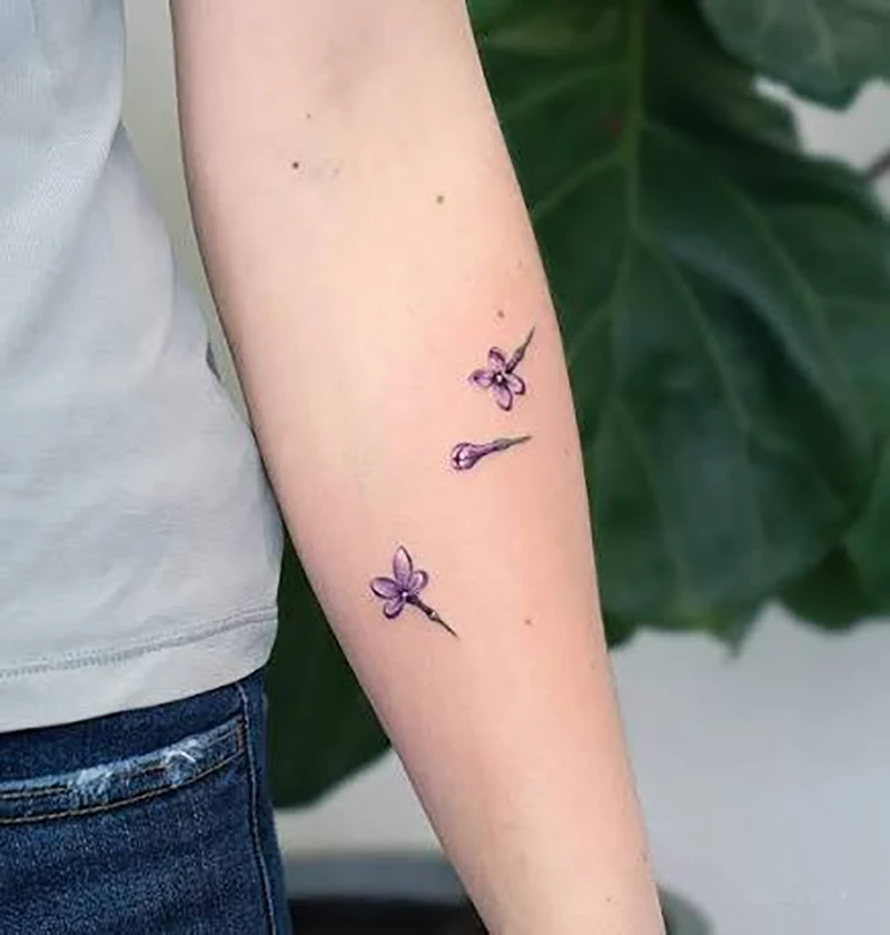 Lilac Tattoo 5