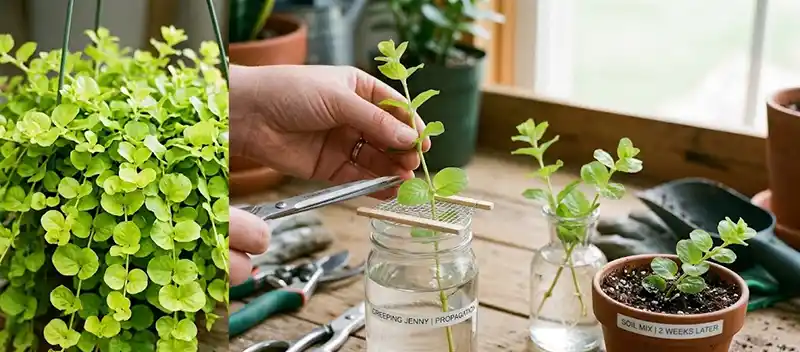Moneywort Stem Cutting Propagation